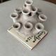 Anemone candle holder, centrepiece chandelier, raw minimalist ceramic sculpture.