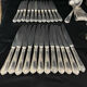 Ercuis cutlery set 131 pieces in metal Louis XV style, rocaille
