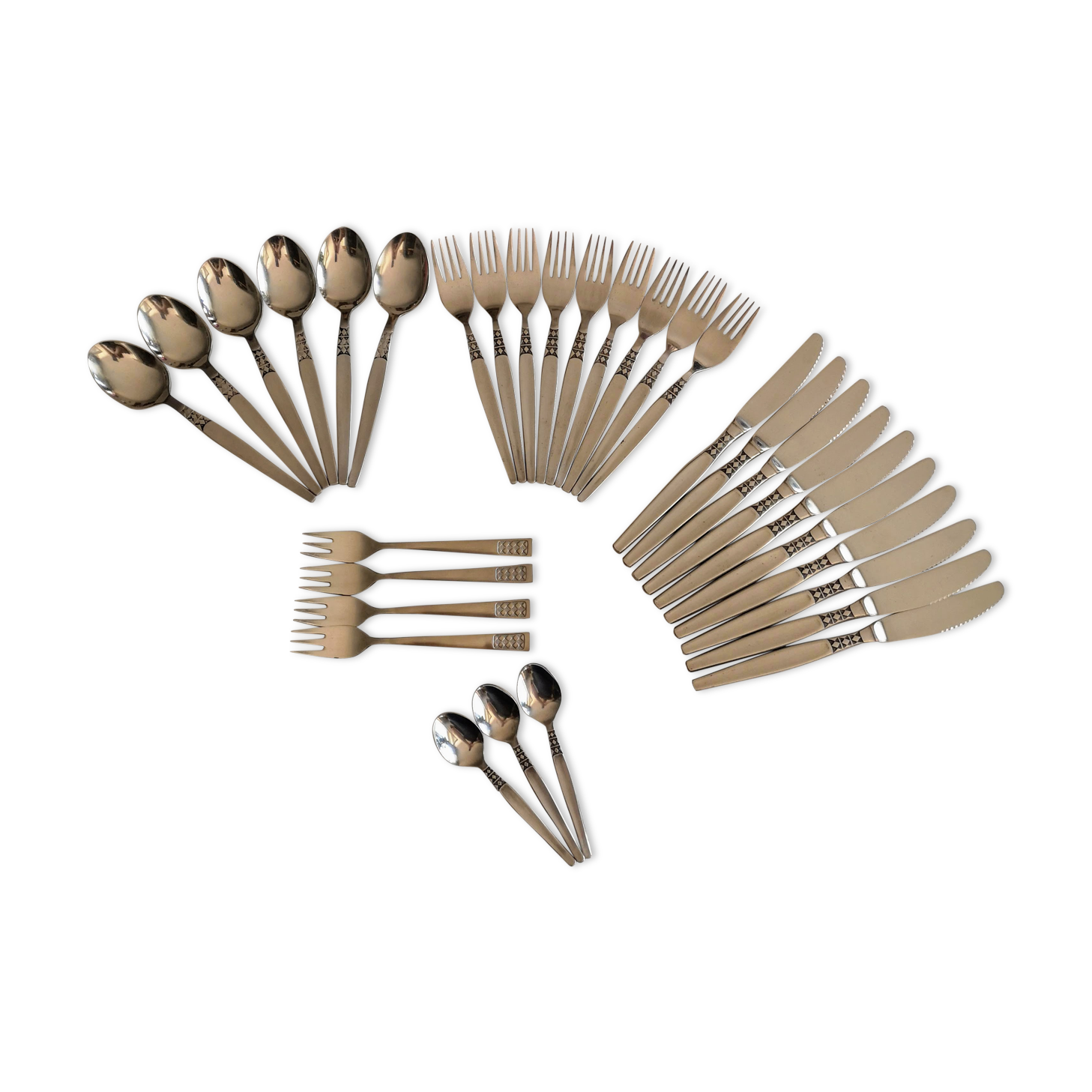 Lot cutlery stainless steel Amefa 70s
