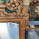Louis XIV mirror in carved gilded wood, 18th century - 75 cm