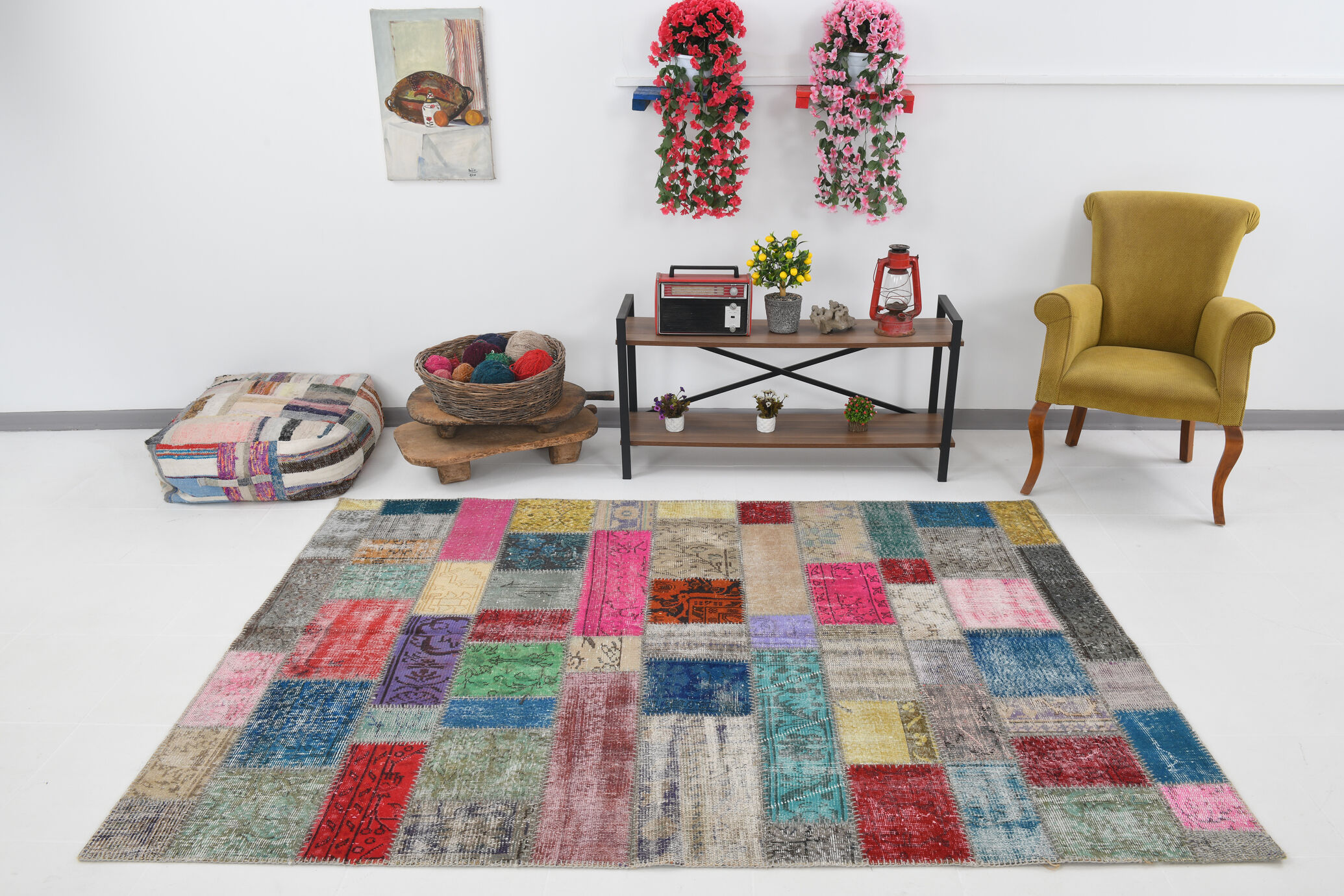 5x8 handmade antique turkish rug173 x241cm
