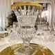 Medici bohemian crystal vase