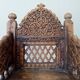 Fauteuil Ancien Pidha Rajasthan XIXeme en Palissandre