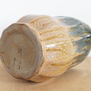 Art Nouveau inspired pitcher in flamed stoneware in the Denbac Rambervillers style
