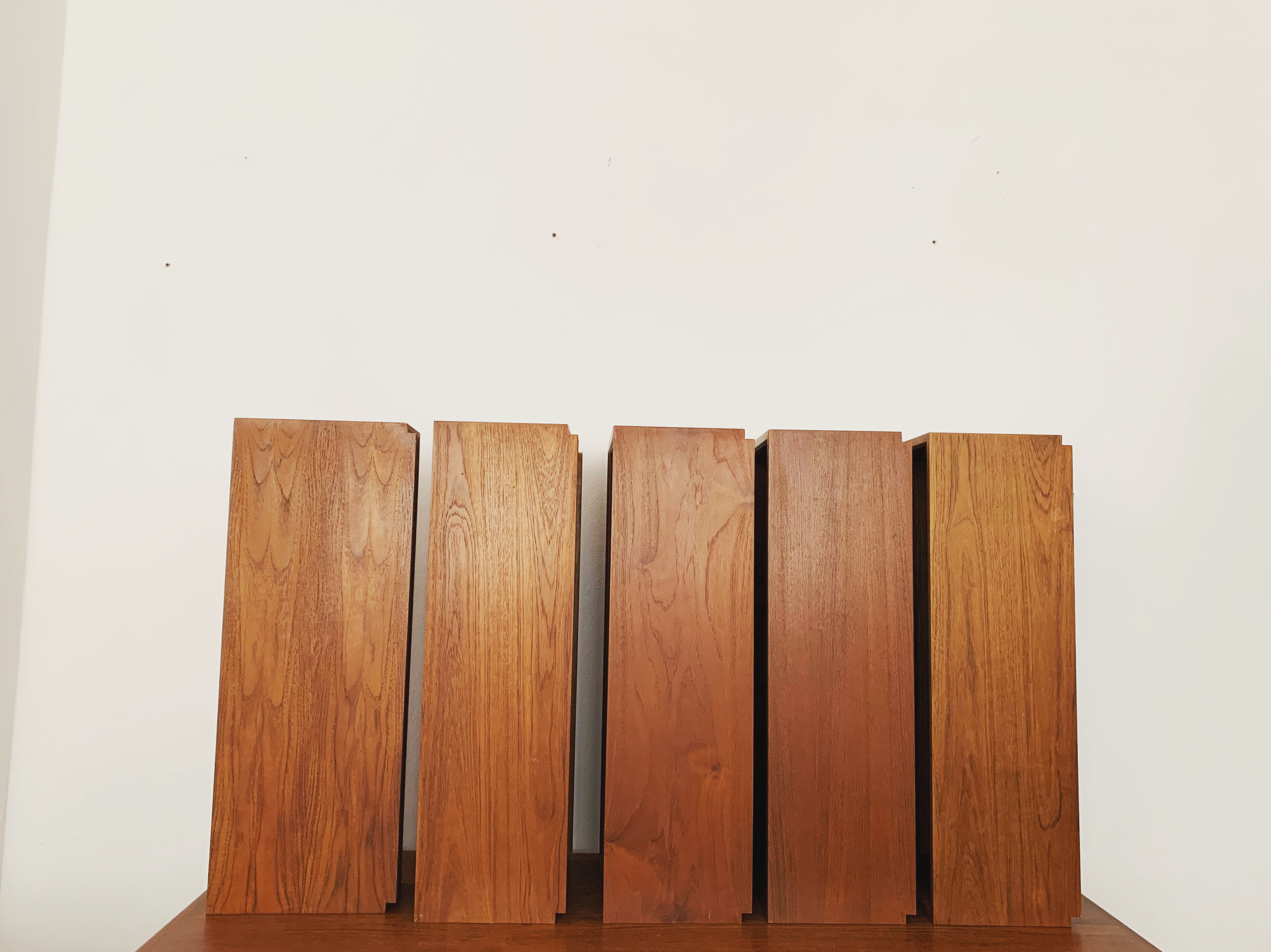 Danish modular teakwood  wall unit