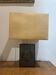 lamp in steel and brass from the 1970s