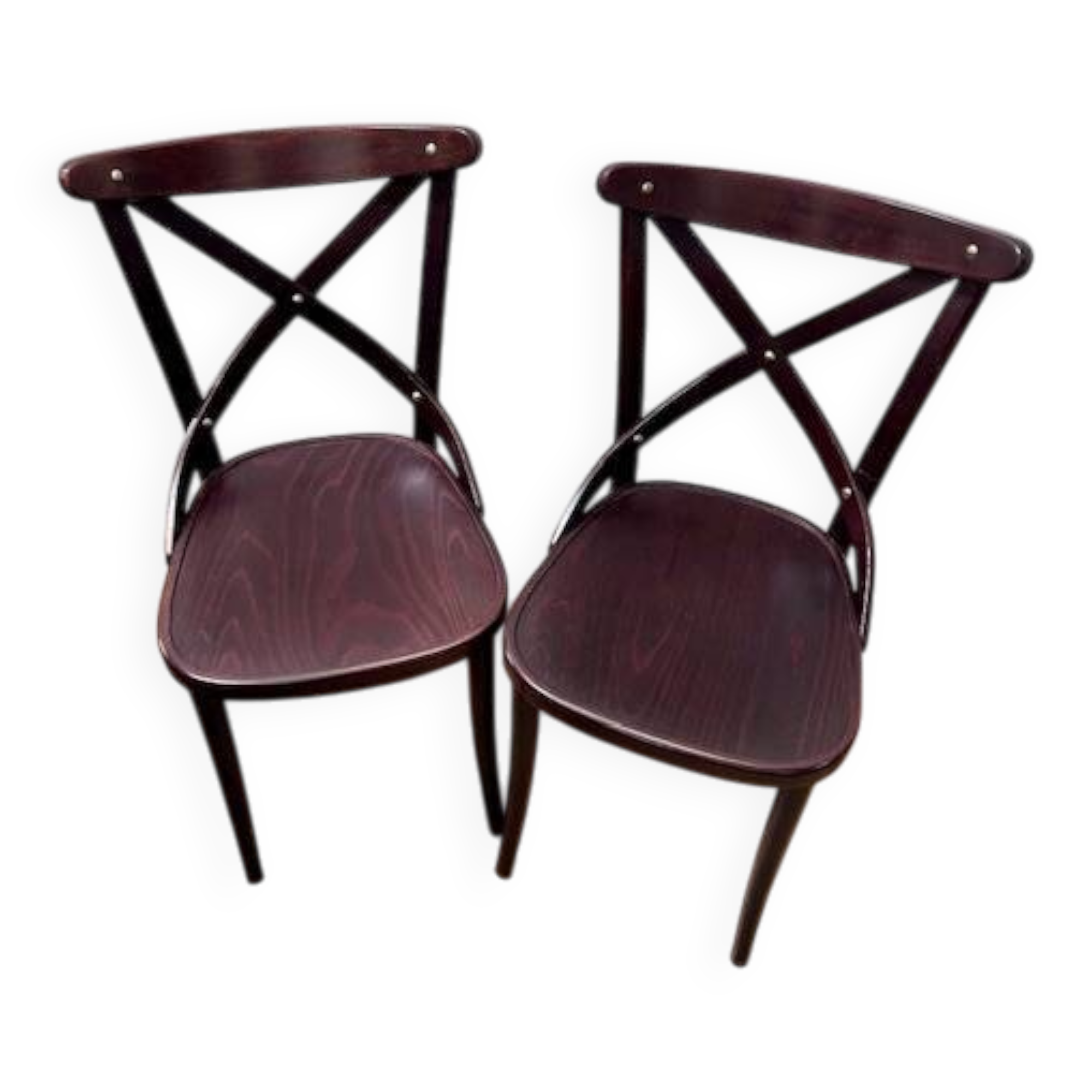 Set of 2 bistro chairs