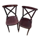 Set of 2 bistro chairs