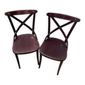 Set of 2 bistro chairs