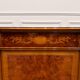 Bureau antique classique italien avec panneau arrière