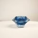 Sculptural submerged glass ashtray by Gianfranco Mandruzzato Murano