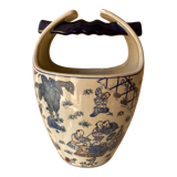 Vase chinois en faïence