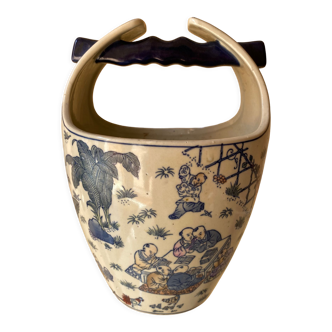 Chinese earthenware vase