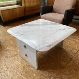 Vintage marble coffee table, 1980s
