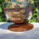 Globe terrestrial ice cubes