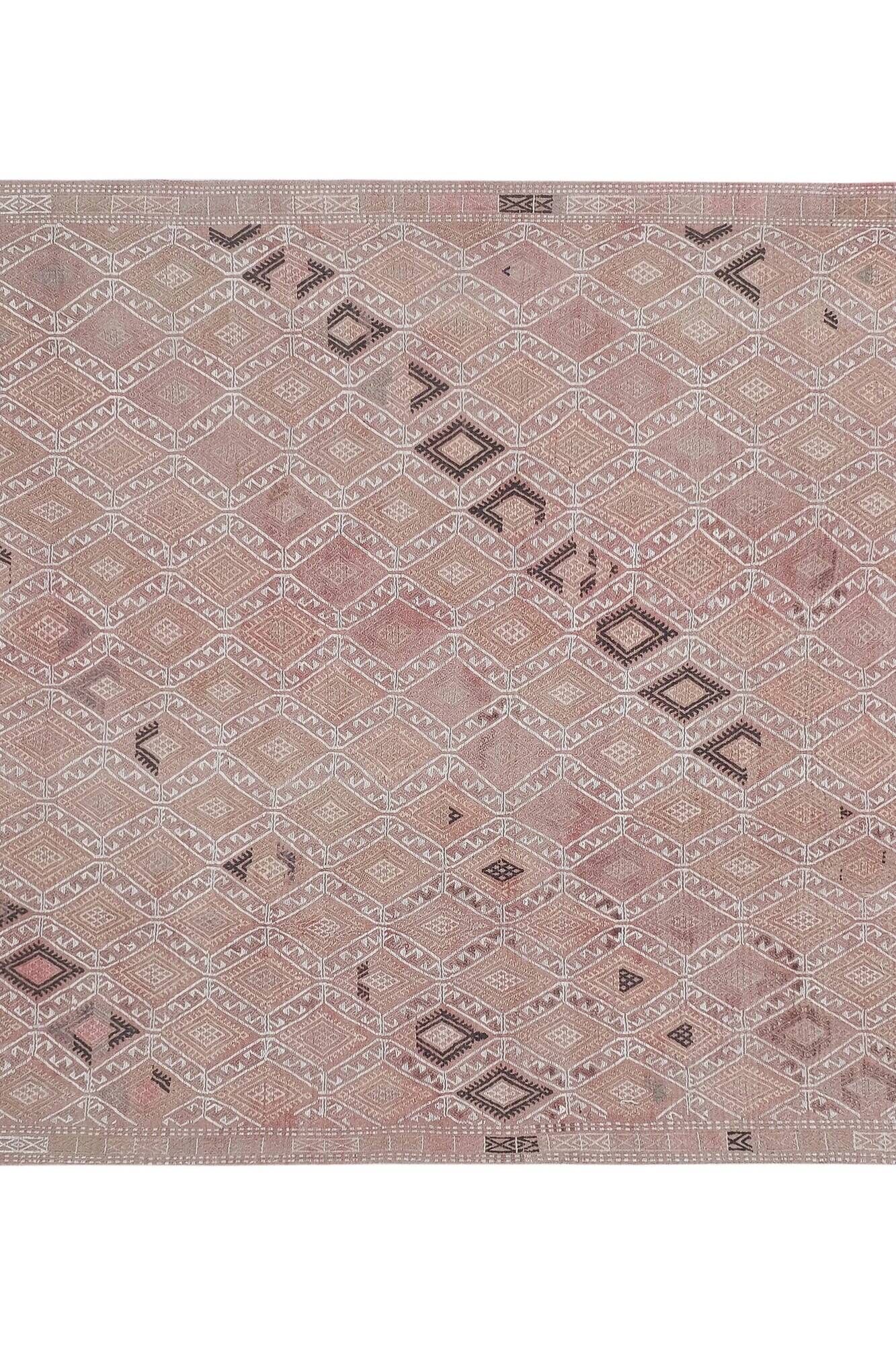 Tapis Kilim turc vintage tissé main