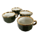 Coffee cups Bistrot Yves Deshoulieres Apilco empire green