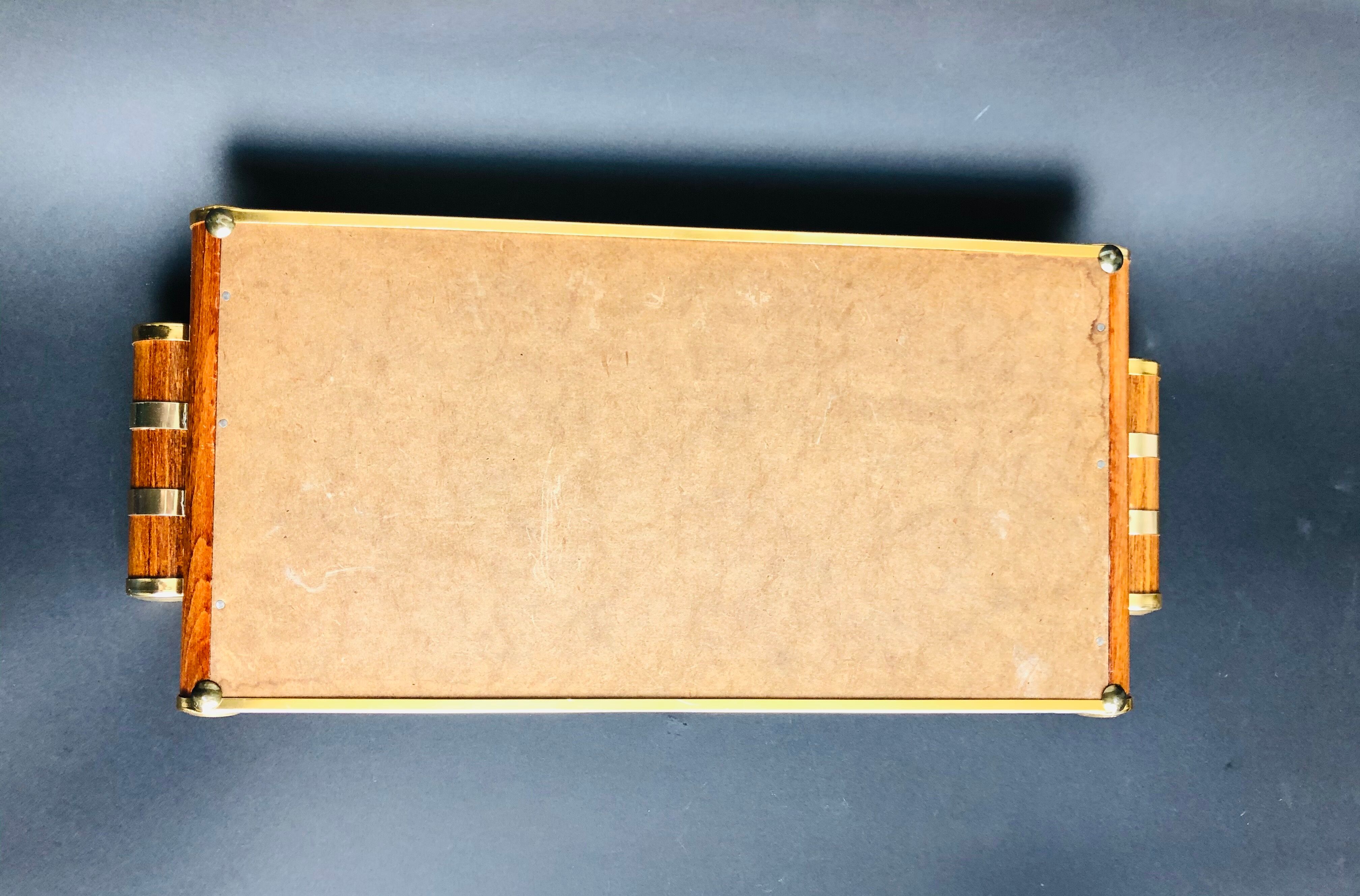 Art Deco mirror tray