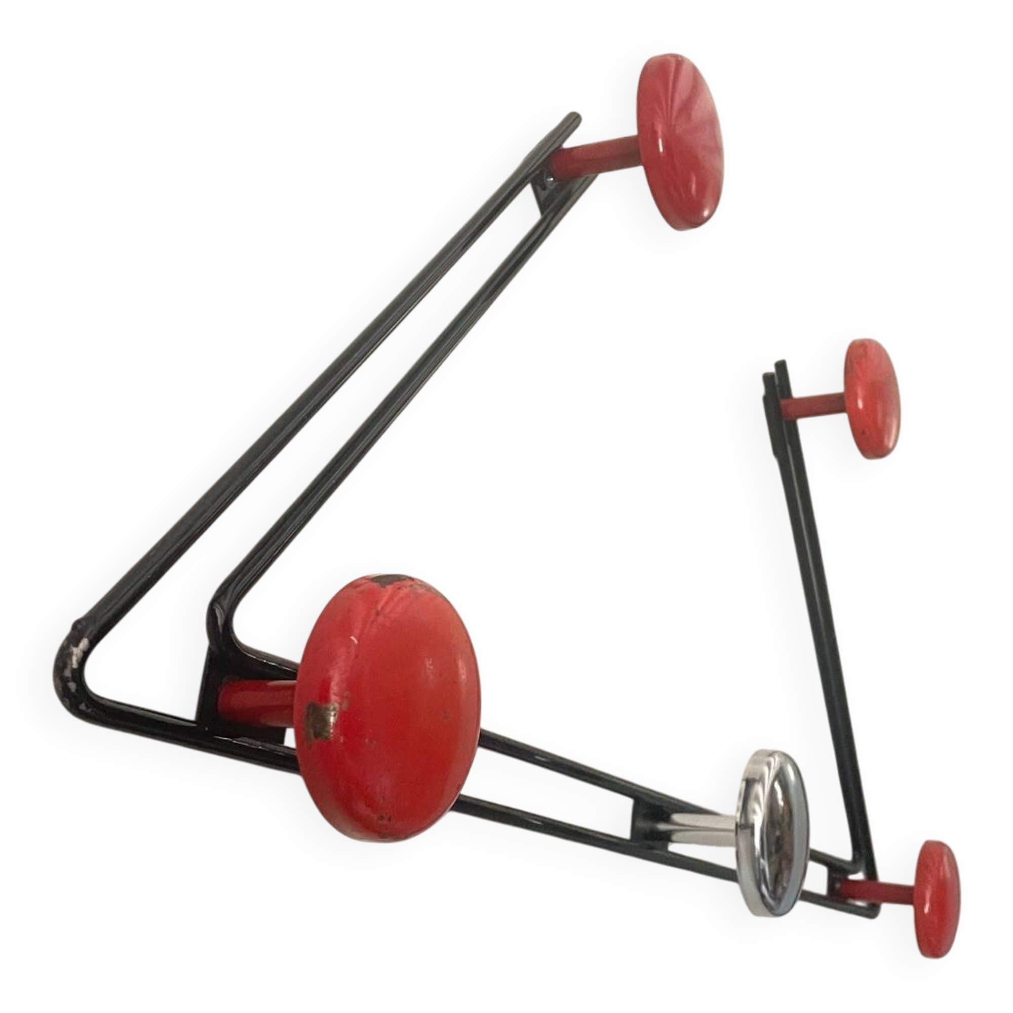 Portemanteau acier inspiration mategot