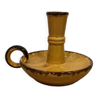 Earthenware candle holder