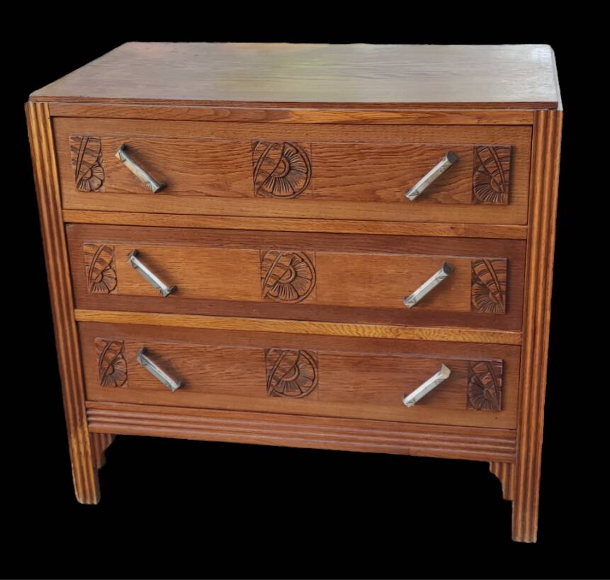 Ancienne petite commode art déco