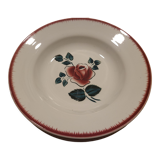 Assiette creuse Digoin Sarreguemines modèle Bagatelle