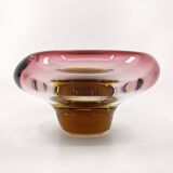 Cendrier vide-poche en verre soufflé • Tchécoslovaquie • Circa 1960