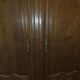Antique oak doors in louis xv style