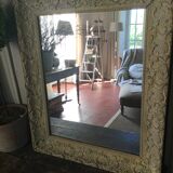 Ancient golden mirror - 65x54cm