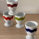 4 vintage porcelain coquetiers