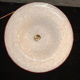 Antique glass pendant light