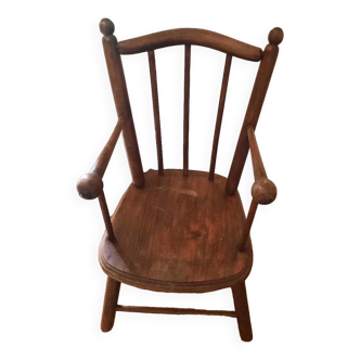 Old doll chair