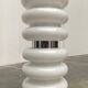 Mid-century space age glass floor lamp by Carlo Nason for JBS, 1960s.