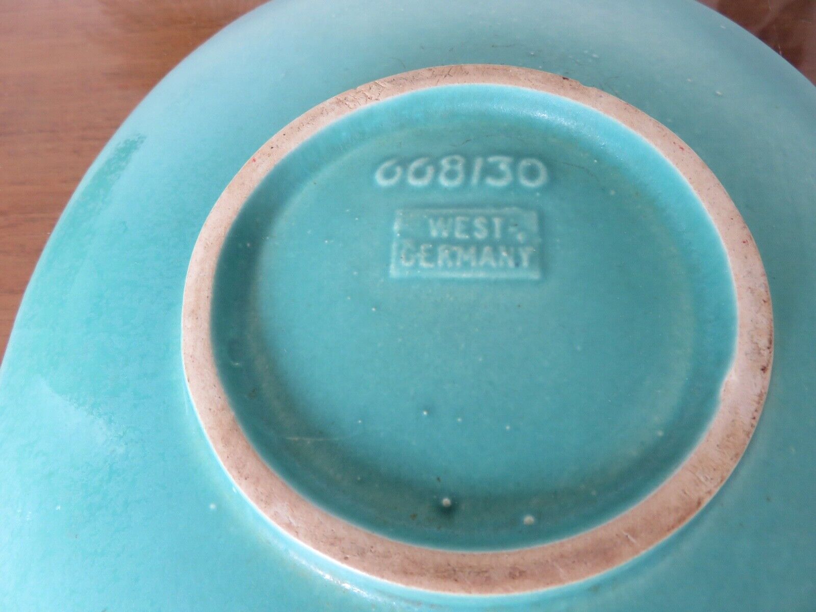 Empty ceramic pocket west Germany numbered 50s 60s
