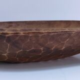 Empty wooden pocket cut gouge free form vintage