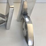 Cast aluminum book clambands