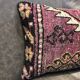 Handmade wool lumbar kilim pillow