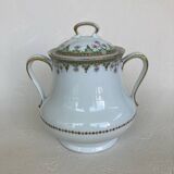 Bernardaud Limoges Porcelain Sugar Bowl, 1920s