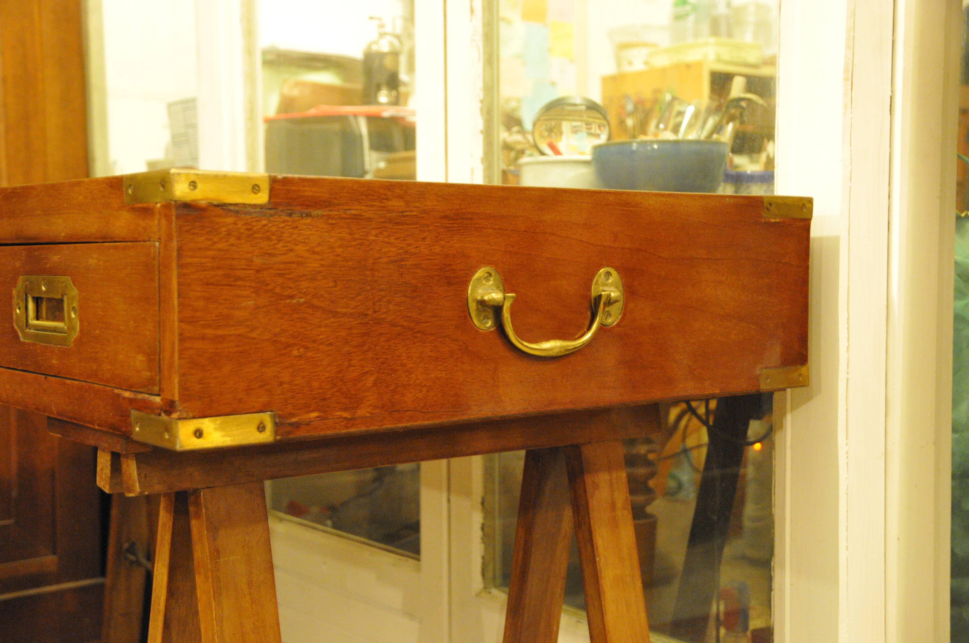 Navy mahogany Bureau