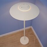Danish floor lamp in white, 1970s