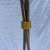 Italian stainless steel lamp - 1980