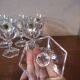 6 water glasses model Chaumont by crystal of Arques