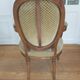 Fauteuils médaillon style Louis XVI