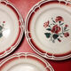 Lot of 5 old soup plates
