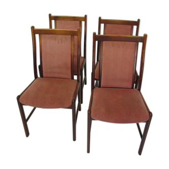 Set of 4 chairs Danish