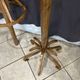 Baumann style 1960 swivel parrot coat rack in bent wood