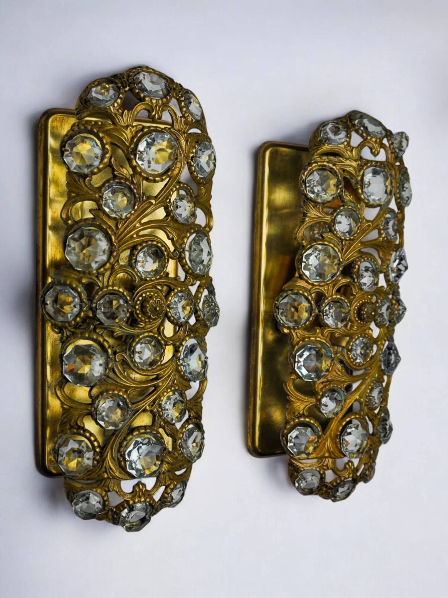 Pair of Palwa sconces by Ernest Palm, 1960s, Spain