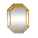Large beveled, neoclassical mirror with gilded wood edges