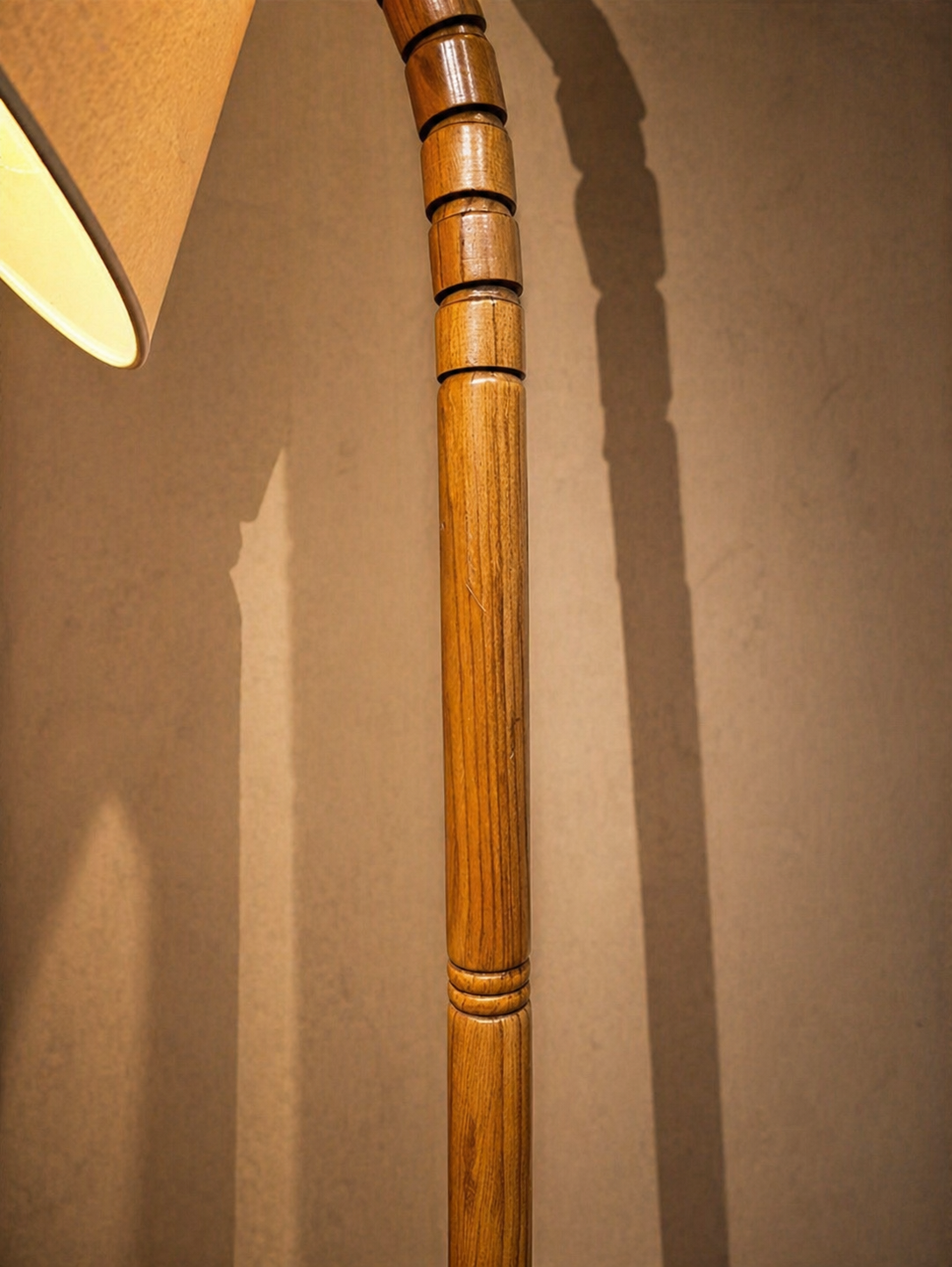 Articulated lamp Solbackens Svarveri circa 1970
