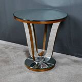 Walnut mirror coffee table – 1940